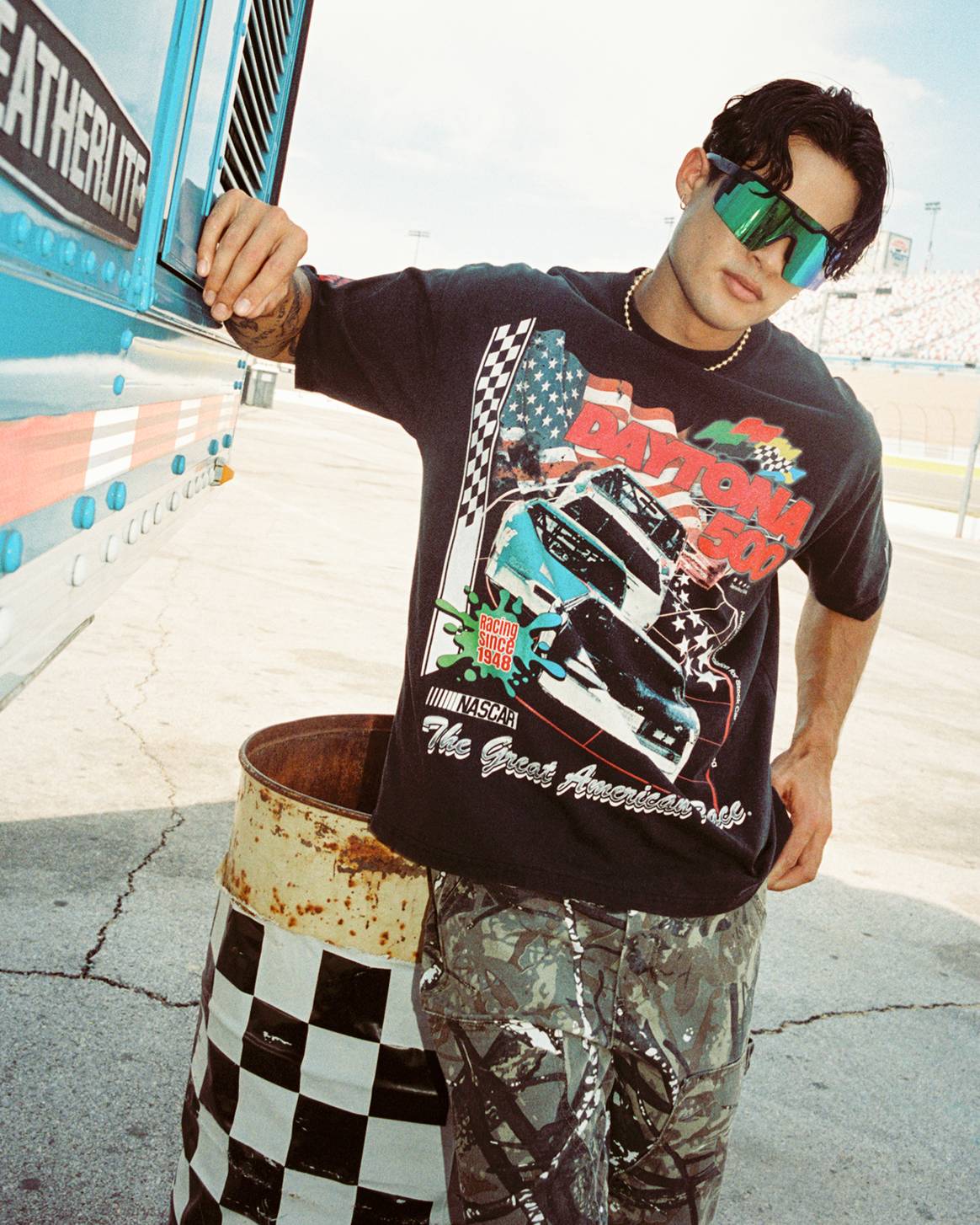 Tillys x Nascar collection Credits: Tillys